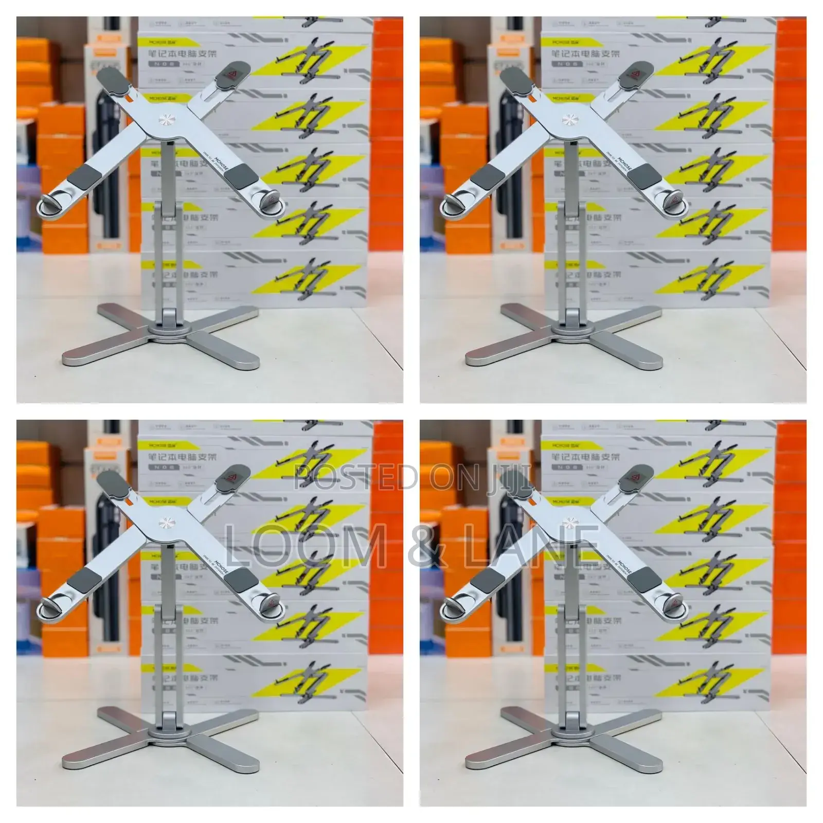 X-Shaped Design Laptop Holder