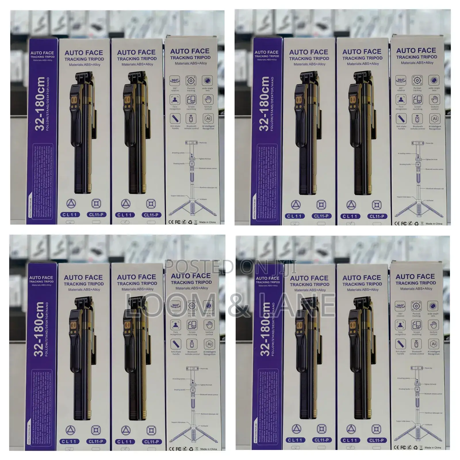 Cliip Auto Face Tracking Selfie Stick Tripod