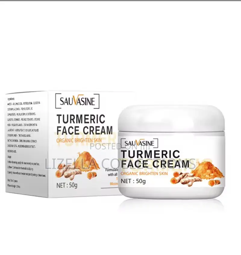 Turmeric Face Cream (All Skin Types, Glows Skin)