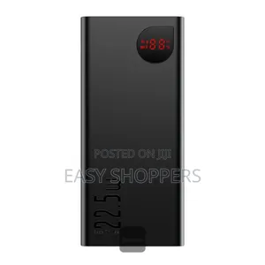 Baseus Adaman Metal Digital Power Bank 20000mah, 22.5w