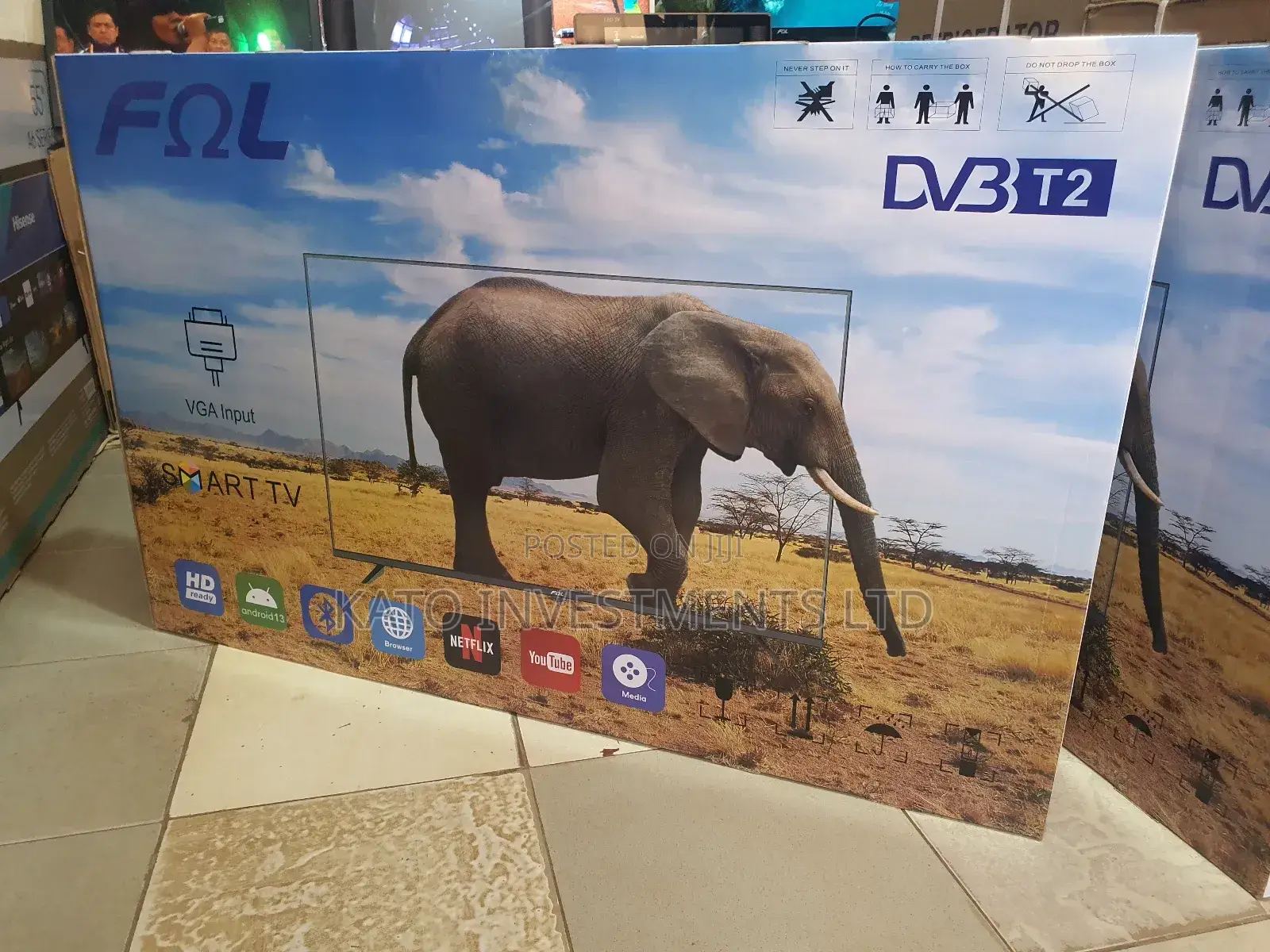 FQL 55 Inche Tv Frameless Smart