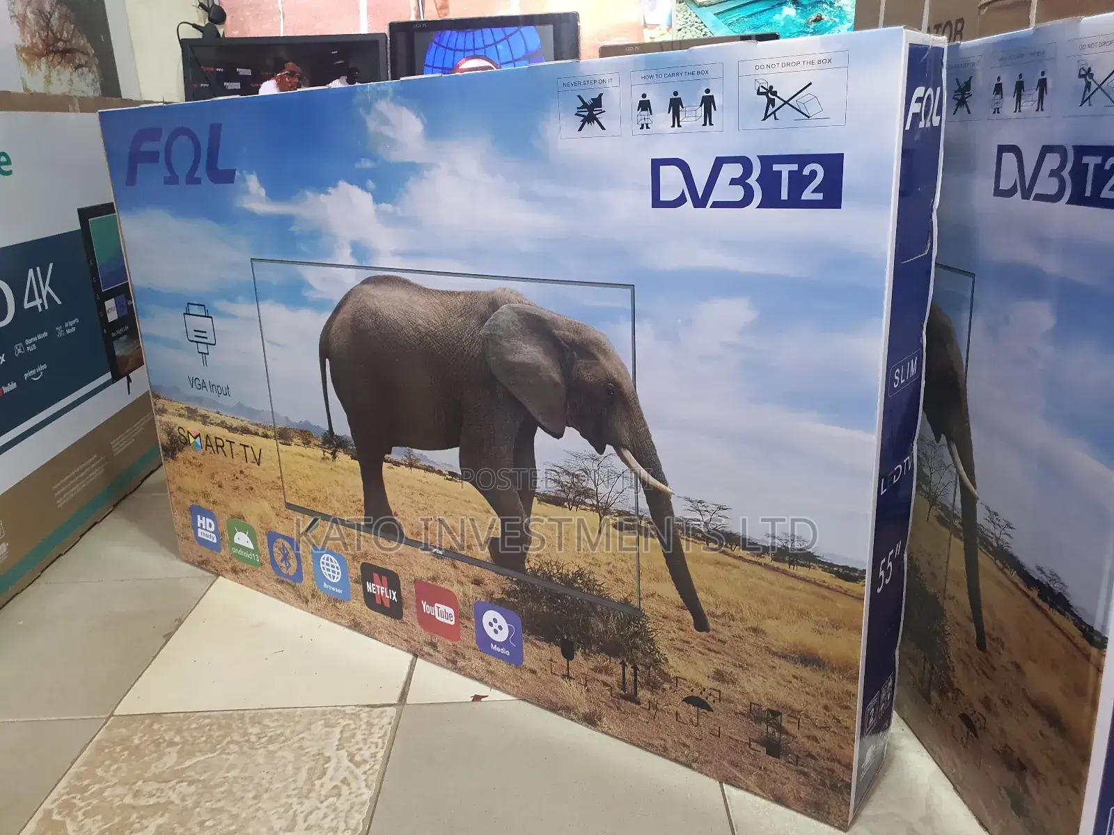 FQL 55 Inche Tv Frameless Smart