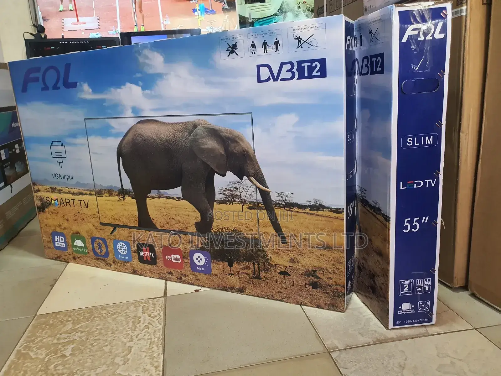 FQL 55 Inche Tv Frameless Smart