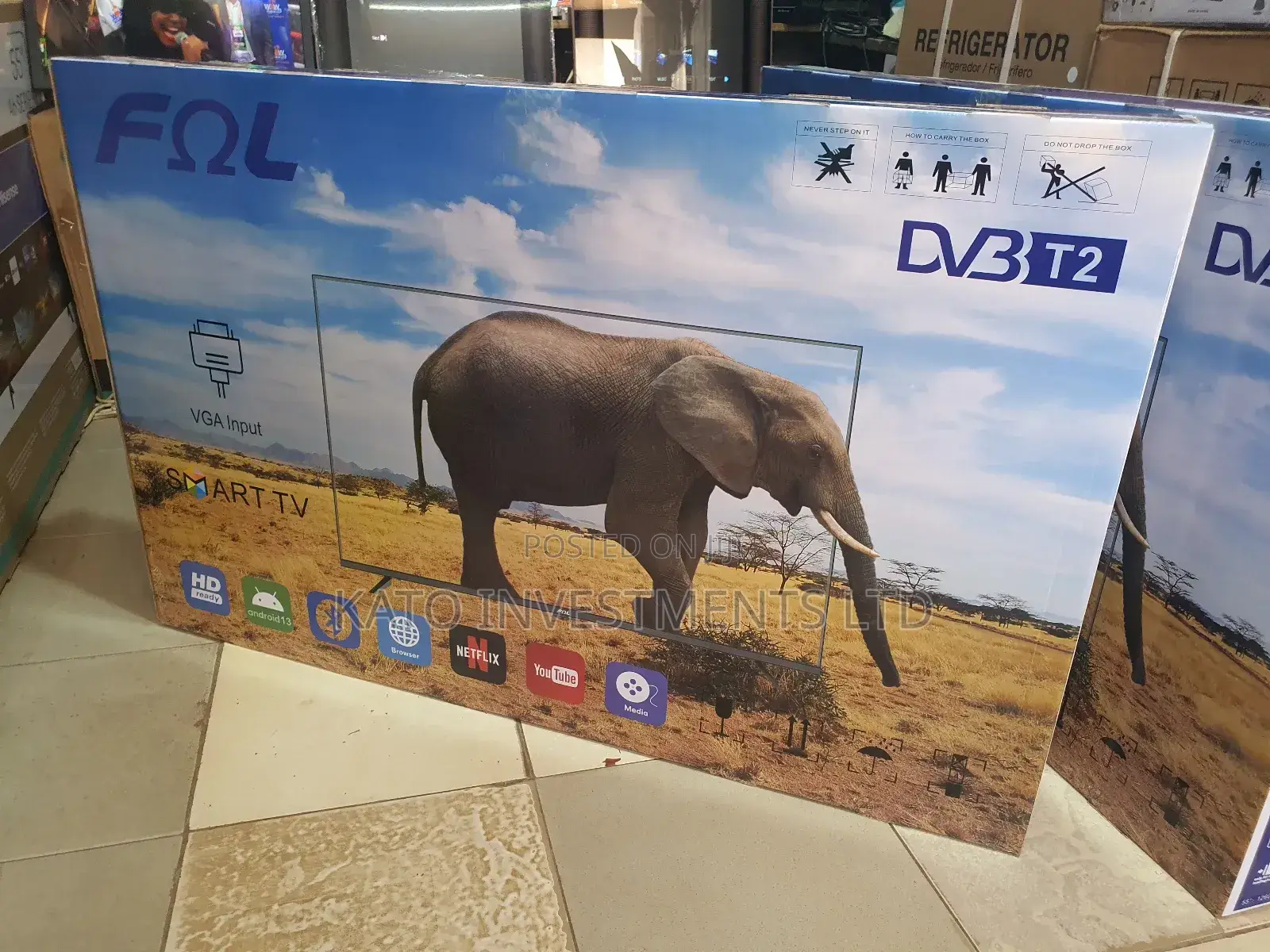 FQL 55 Inche Tv Frameless Smart