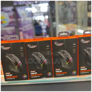 Porodo Gaming 8d RGB Wired Mouse