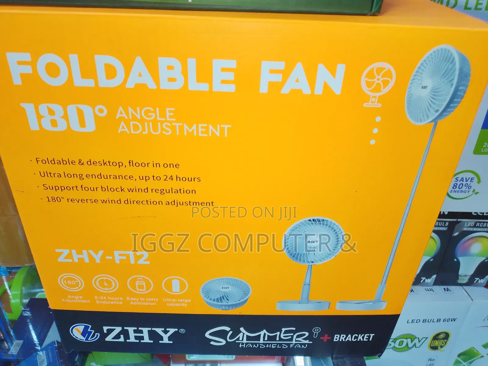 Zhy Foldable Fan