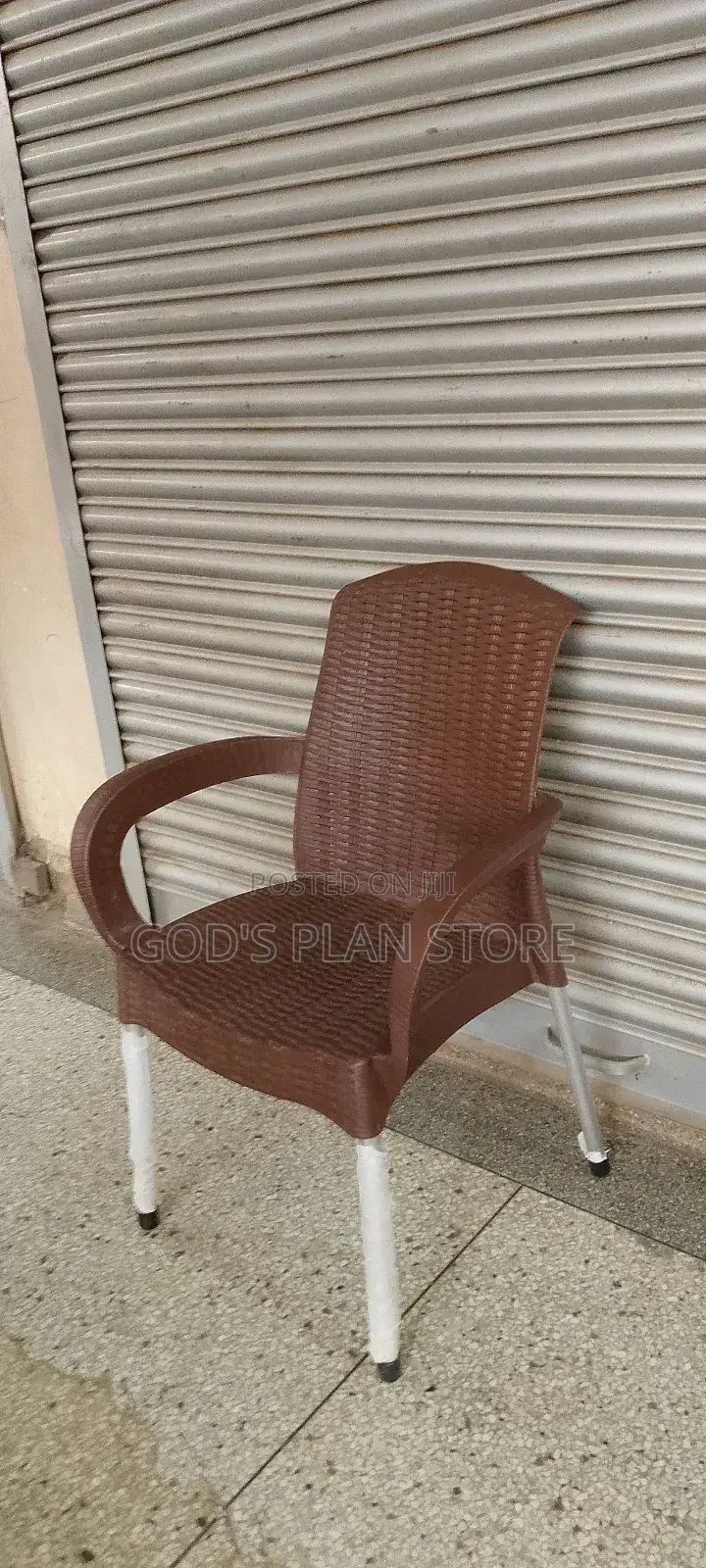 Restaurant Plastic Chairs (Coffee Brown)