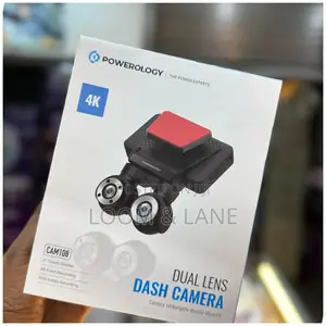Powerology Dual Lens Dash Camera 