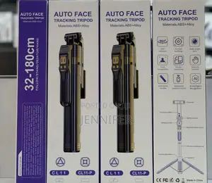 Auto Face Tracking Selfie Stick Tripod 180cm