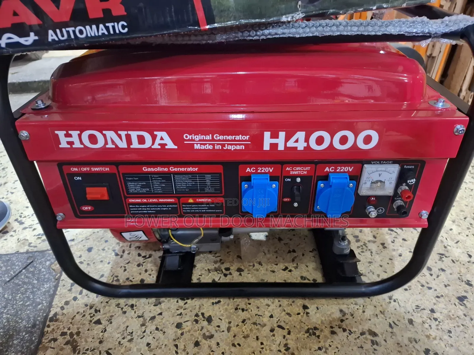 Honda 3.5kva Petrol Generator