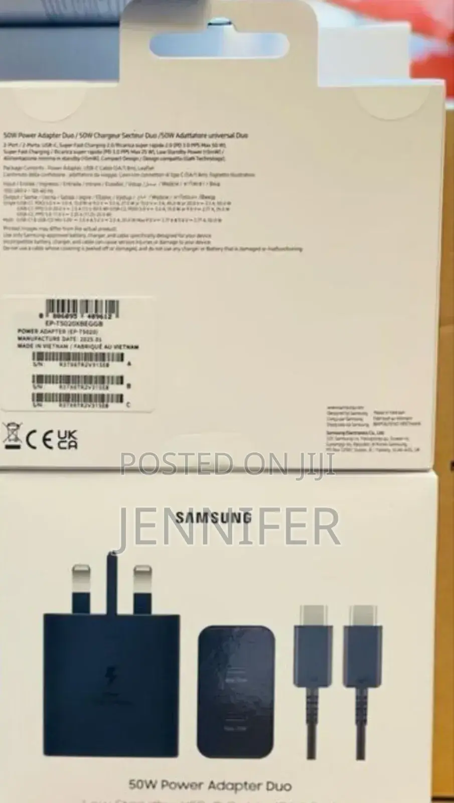 Samsung 50w Power Adapter Duo