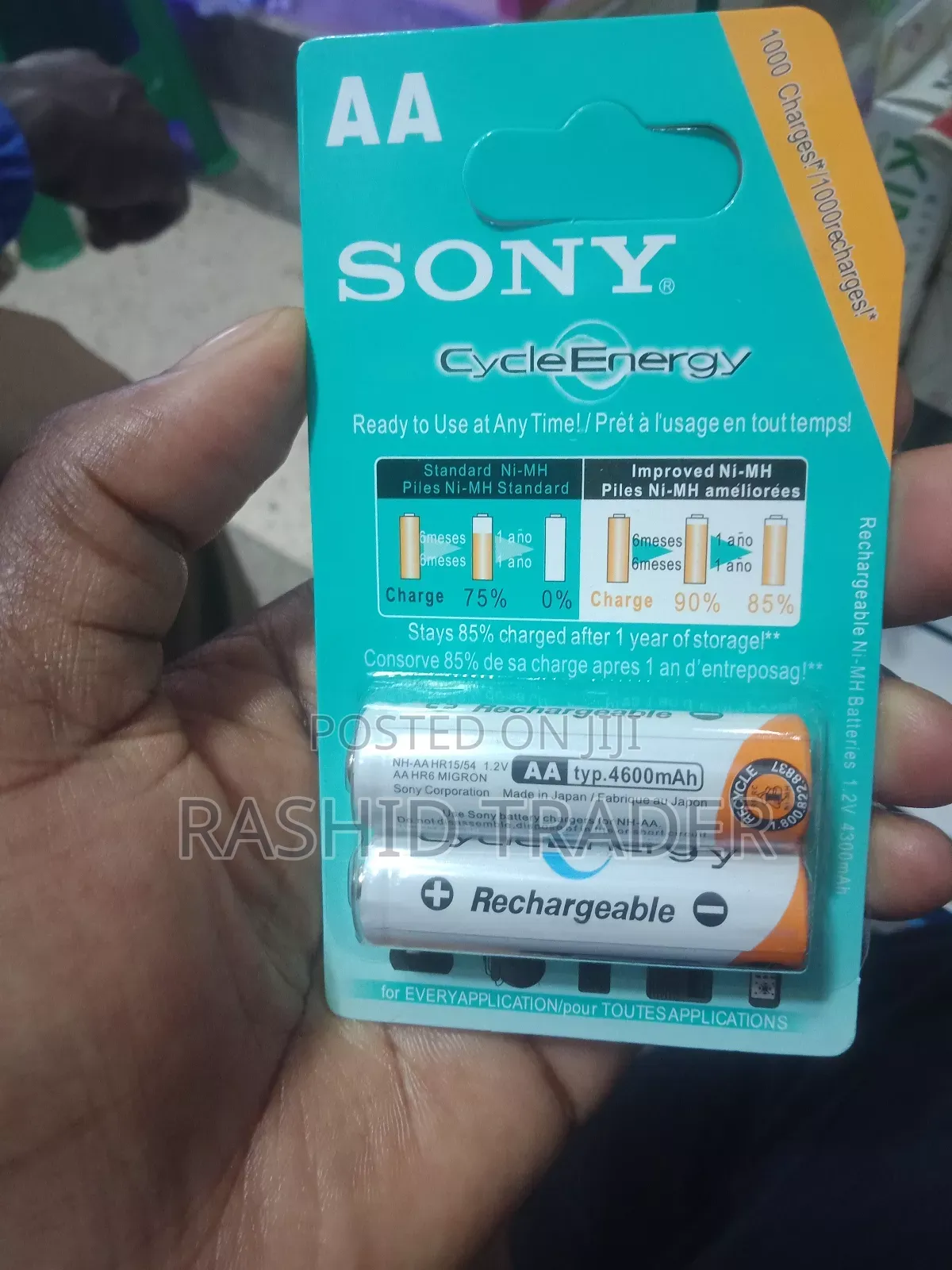 Sony Aa and Aaa Rechargeable Batteries