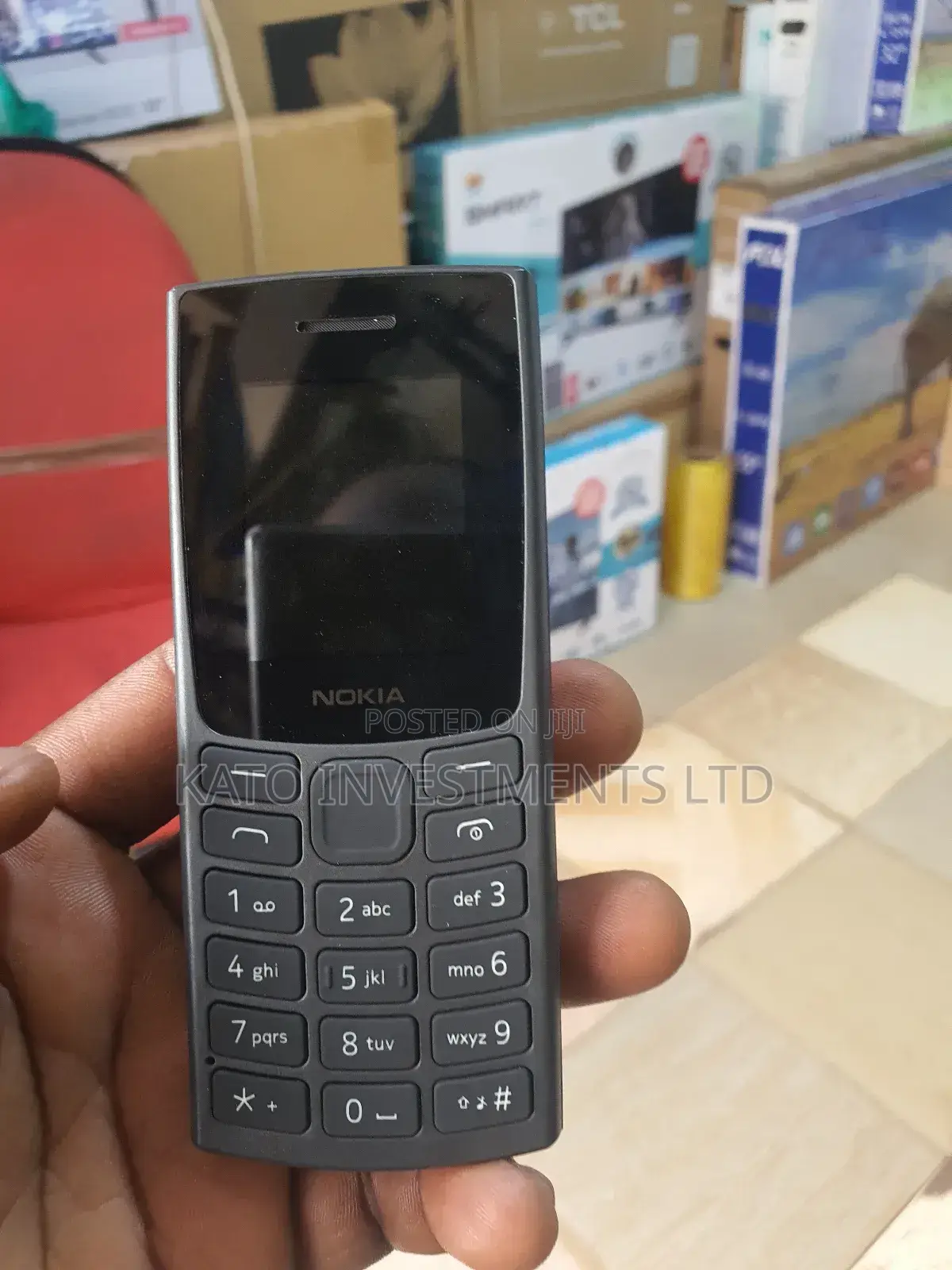 New Nokia 105 4G Gray
