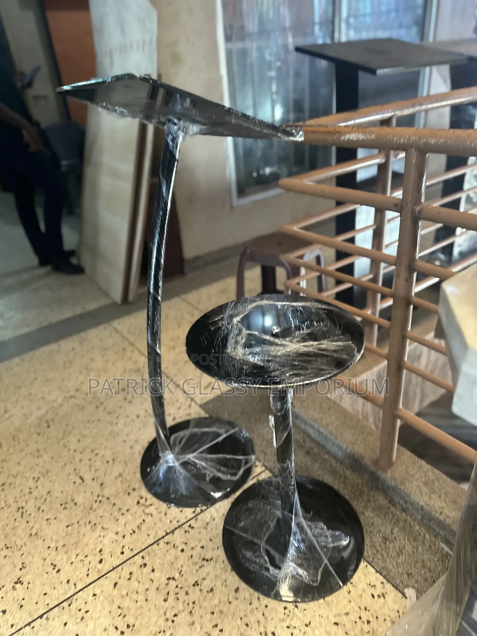 Black Metallic Pulpits
