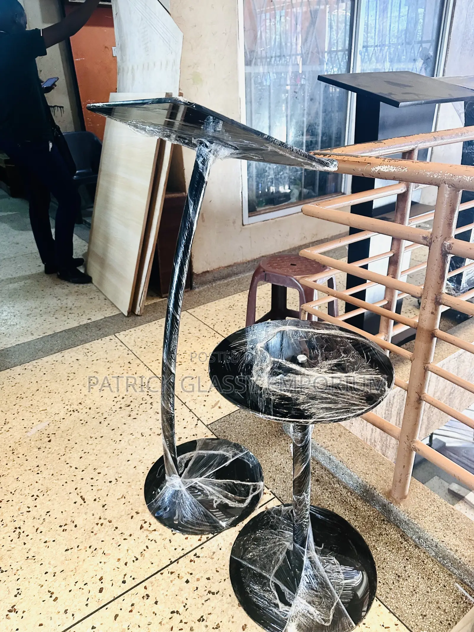 Black Metallic Pulpits
