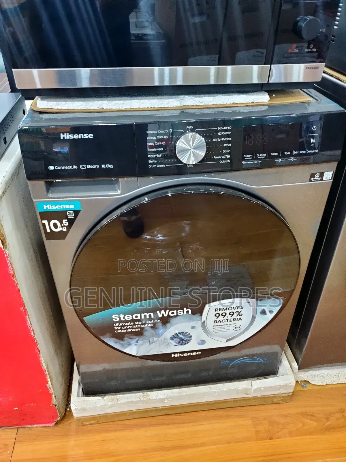 Hisense Washing Machine of 10kgs Front Loader