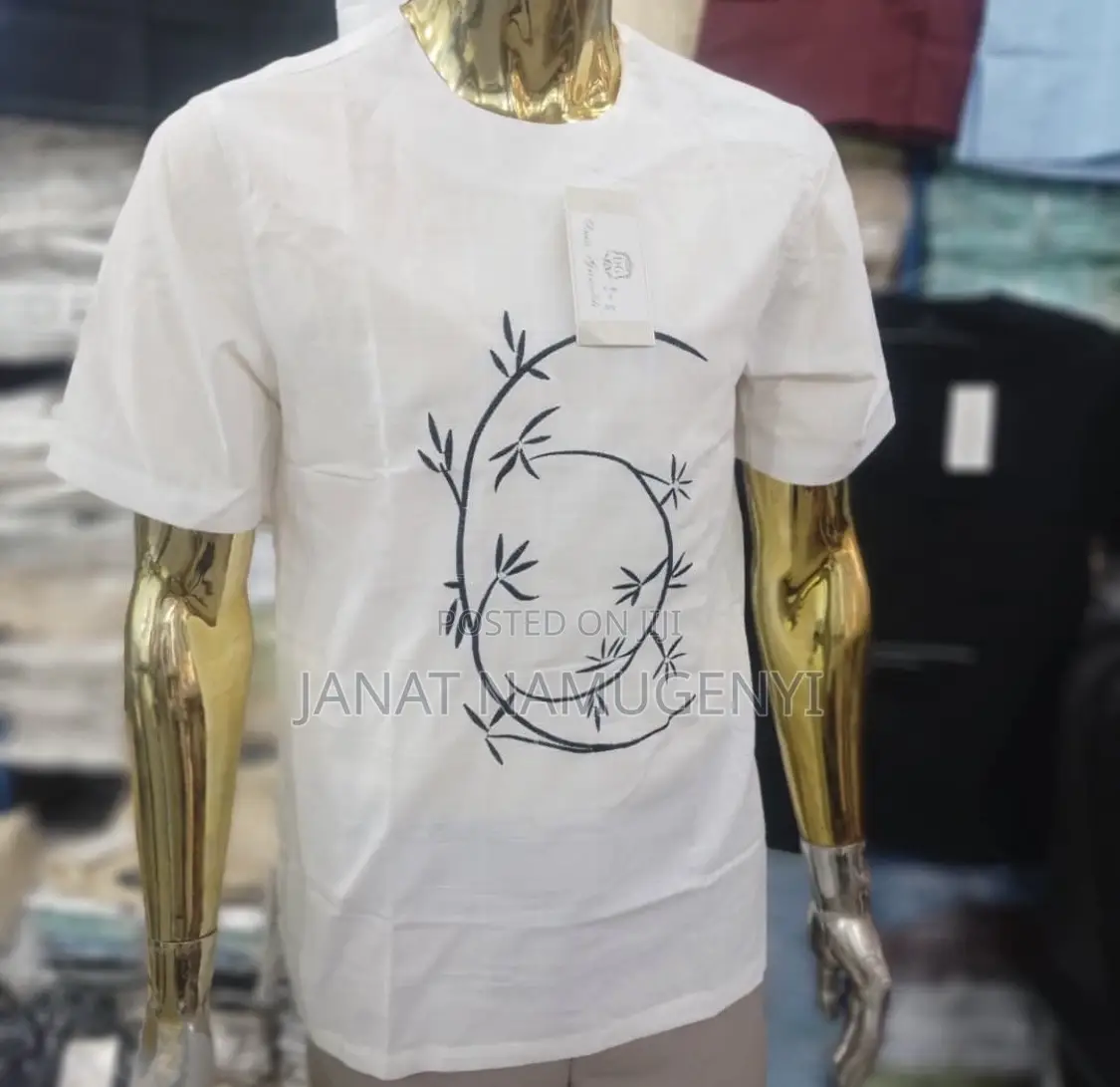 Men’S Casual White Shirt