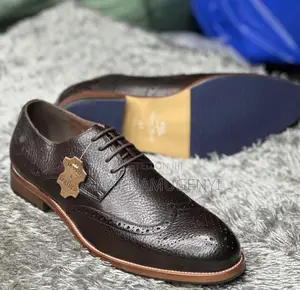 Brown Clarks Genuine Leather Shoes