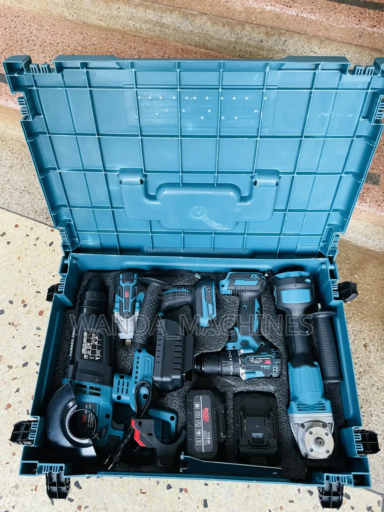 Cordless Hand Tool Set 118v