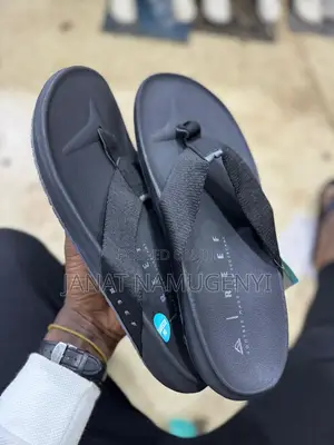 Black Original Reef Open Shoes