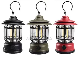 Rechargeable Waterproof Camping Light With Hook