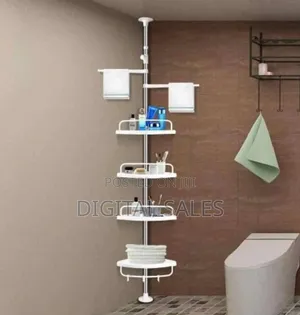 Multifunctional Corner Shelf- White
