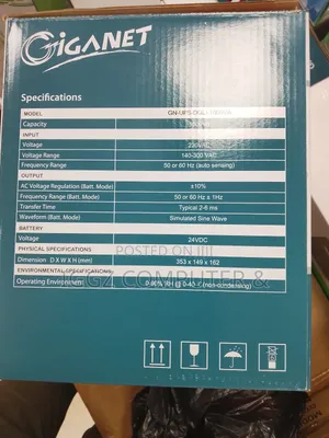 Giganet 1000va Line Interactive Ups