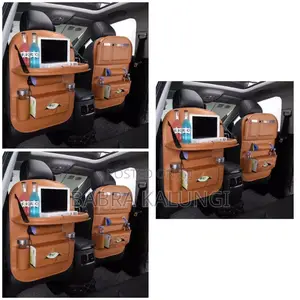 1-Piece Leather Car Backseat Organizer