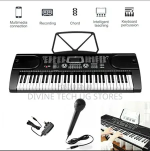 Mk Music Keyboard 61 Keys Electronic Keyboard - (Mk2089 )