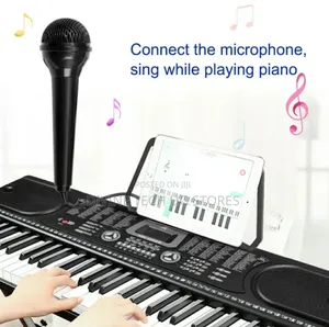 Mk Music Keyboard 61 Keys Electronic Keyboard - (Mk2089 )