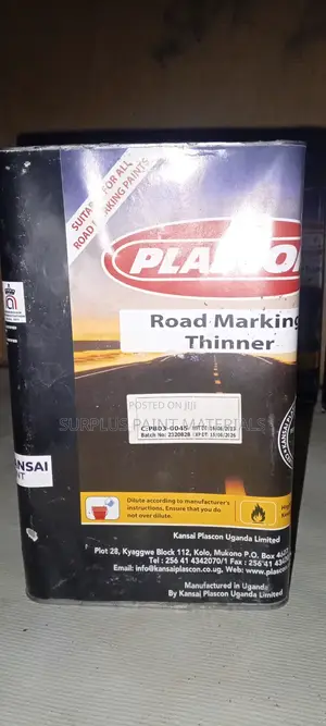Road Marking Paint and Thinner