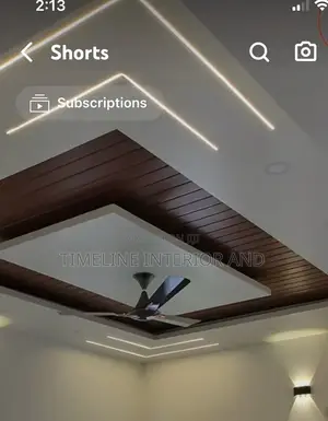 PVC Ceiling With Integrated Lighting