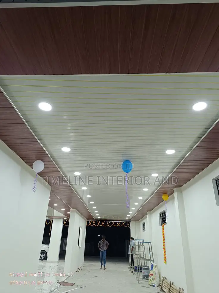 PVC Ceiling Design Consultation Installation