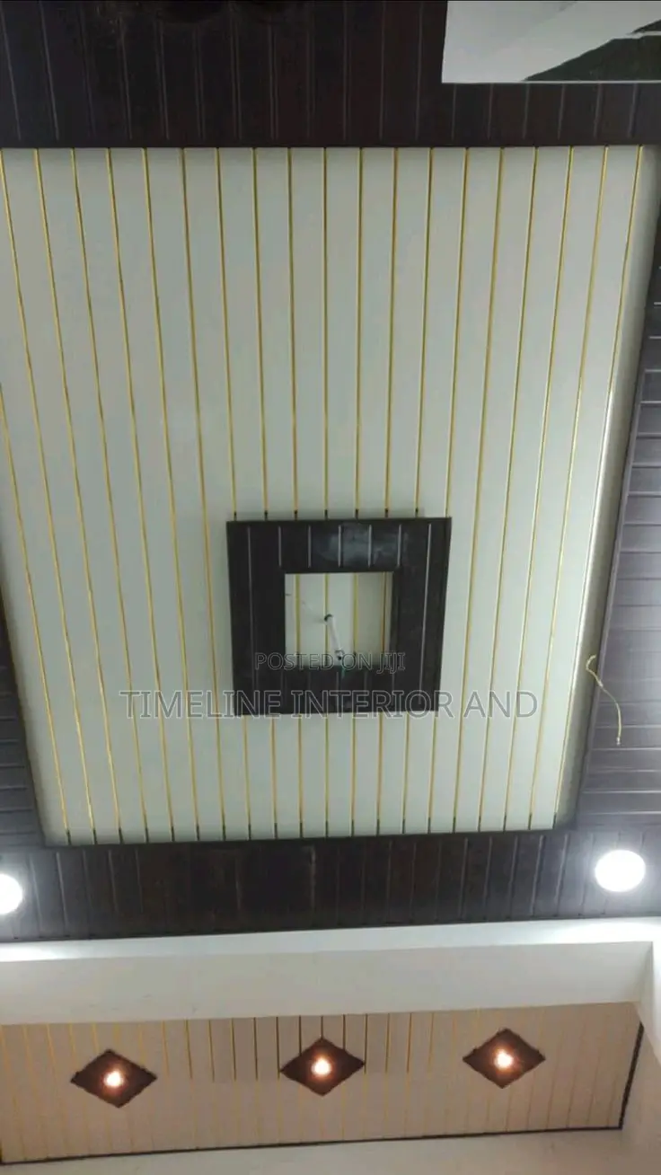 Waterproof PVC Ceiling Panel Installation