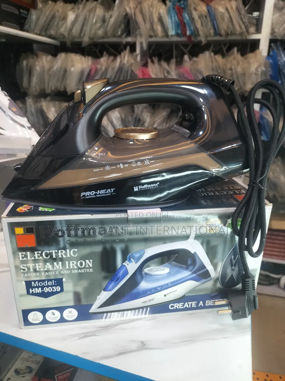 Steam Iron/ Hoffman Steam Iron