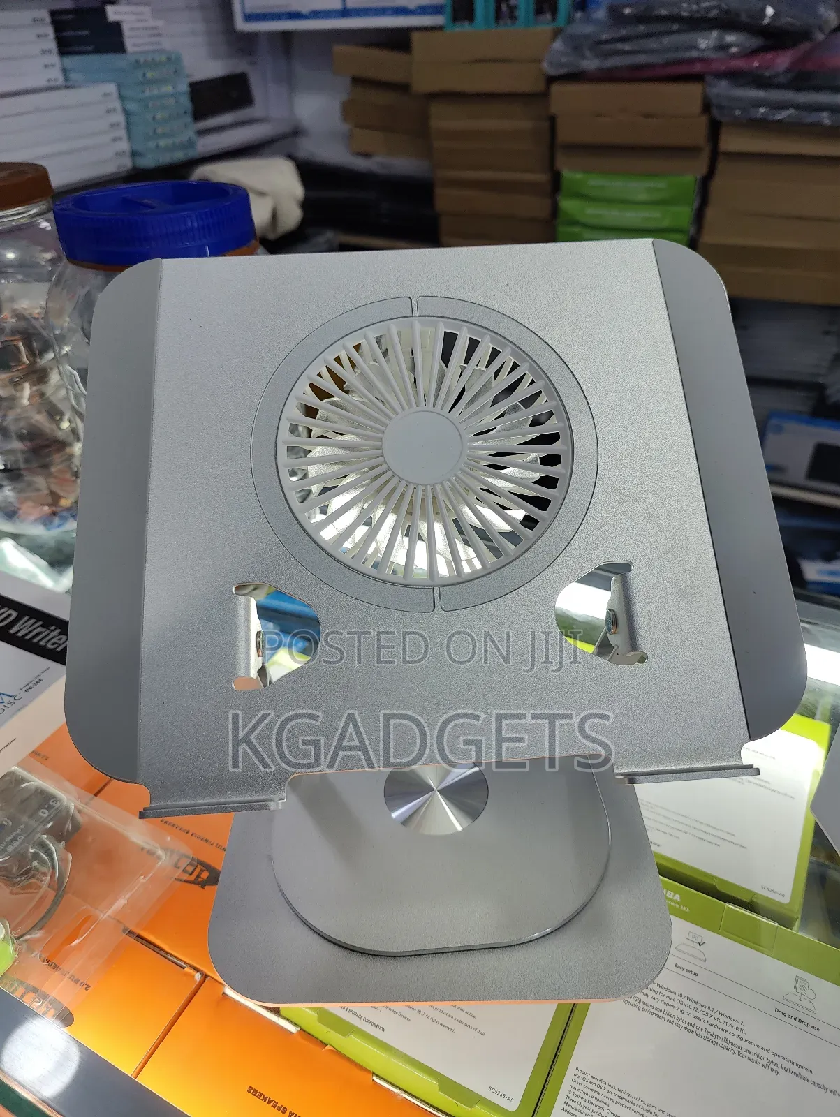 Laptop Stand With Cooling Fan