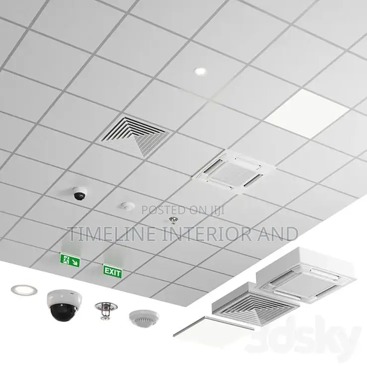 Suspended Ceiling 600x600 Arctic Mist