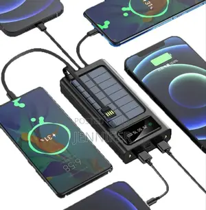 Treqa 30000mah Capacity Solar Energy Power Bank