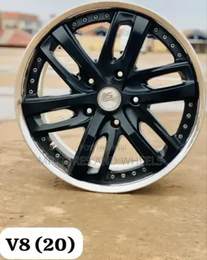 The Rims Ur Looking 4 It Is the 1 U a Seeing Size 20 V8.