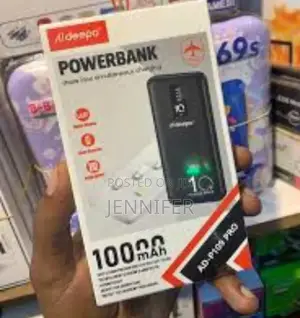 Portable Aldeepo 10000mah Durable Power Bank