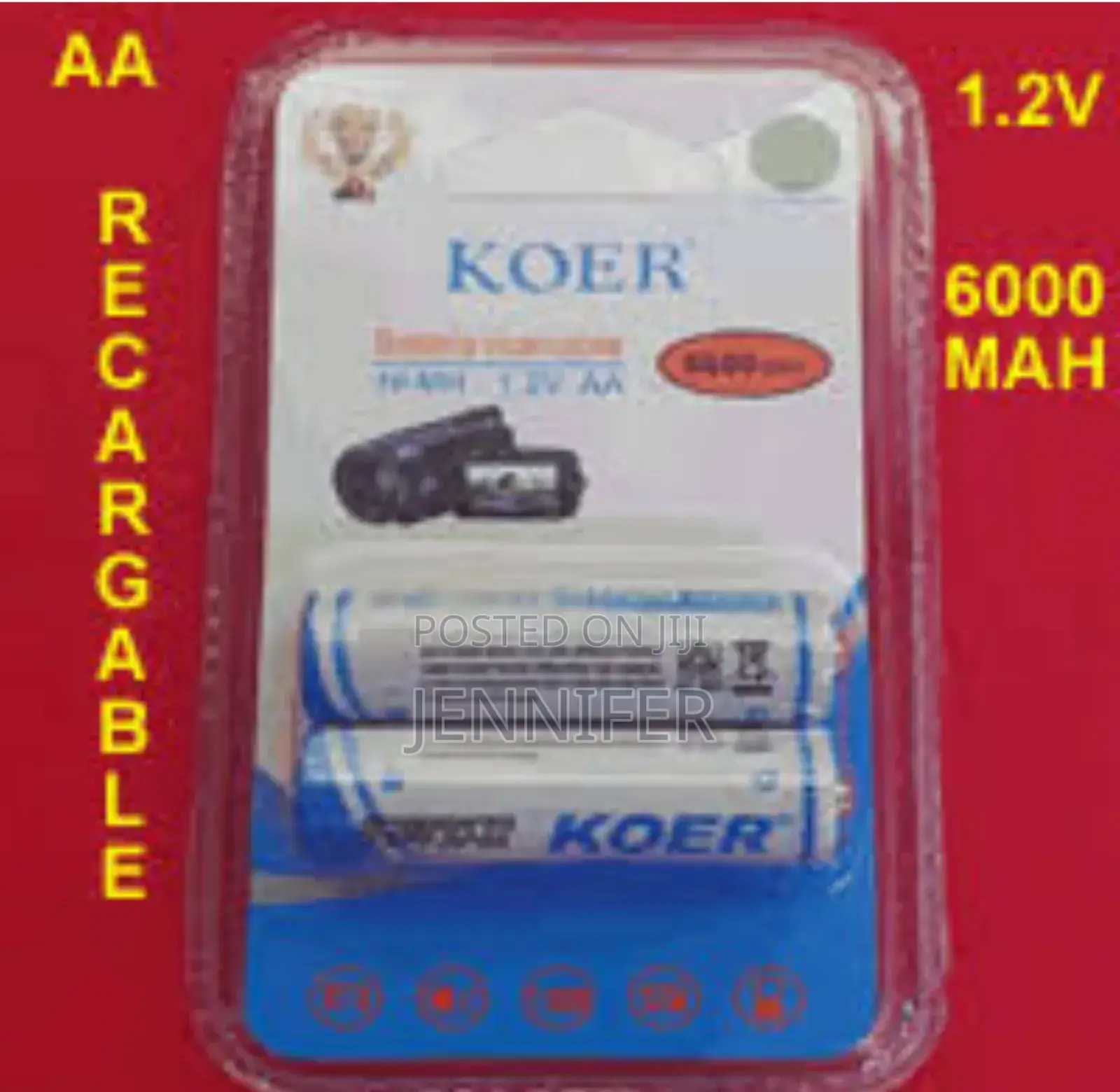 Koer Aaa Rechargeable Batteries
