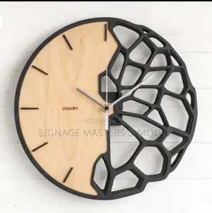 Customized Wooden Wall Clock
