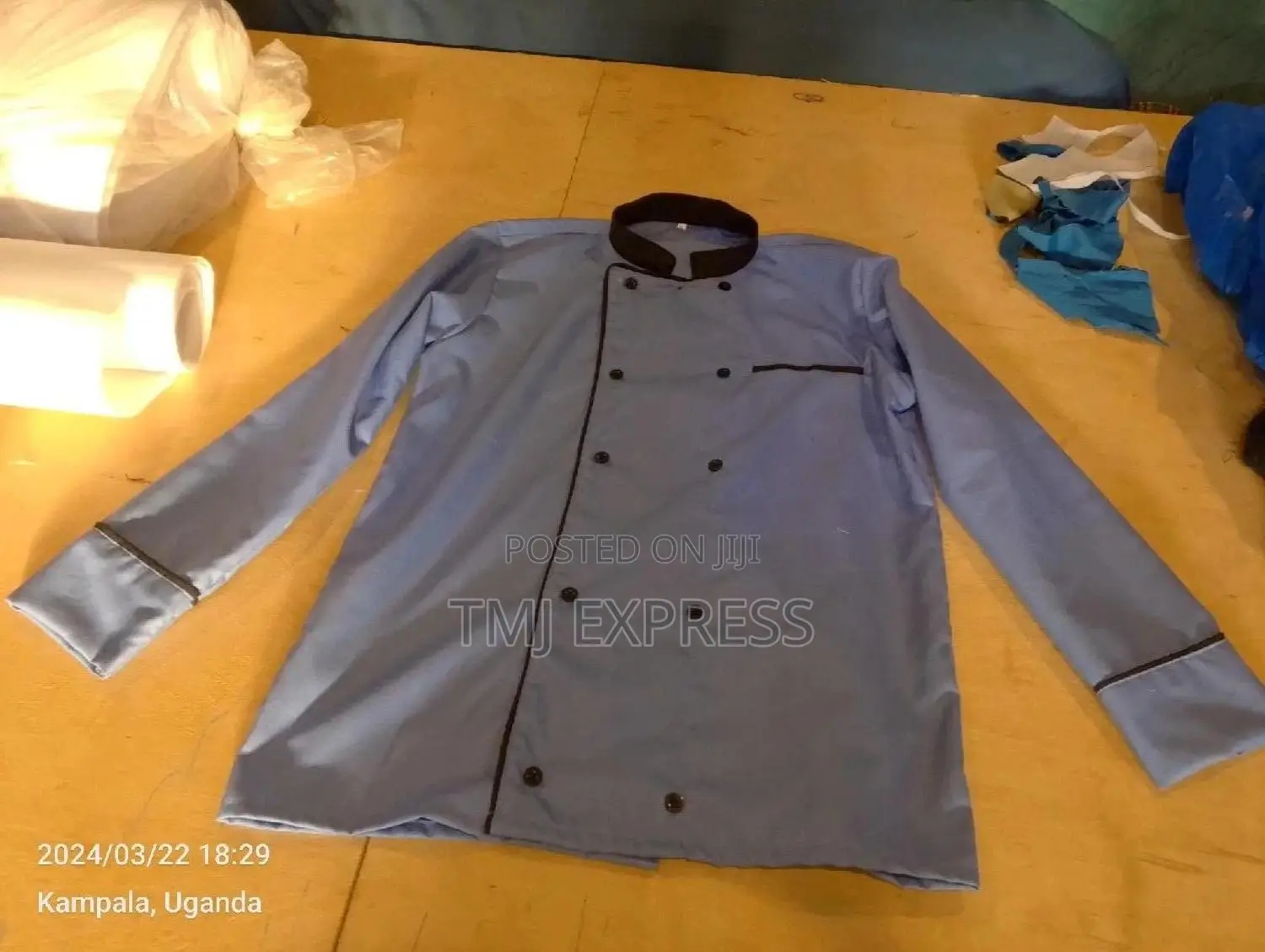 Long Sleeved Chef Uniforms Shirt