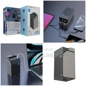 Powerology 50000mah Power Bank With 65w Power - Black