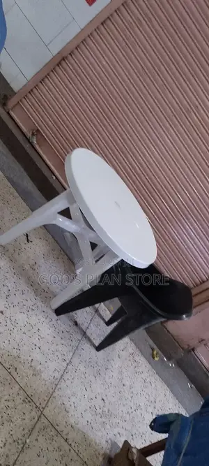 Reading Plastic Table and 1 Sofa Chair