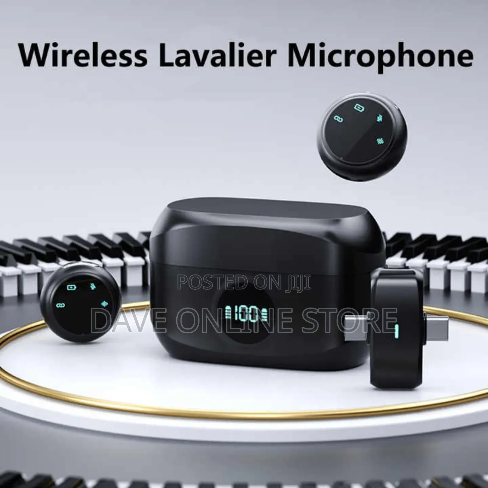  Pro Wireless Microphone Professional Button Microphone