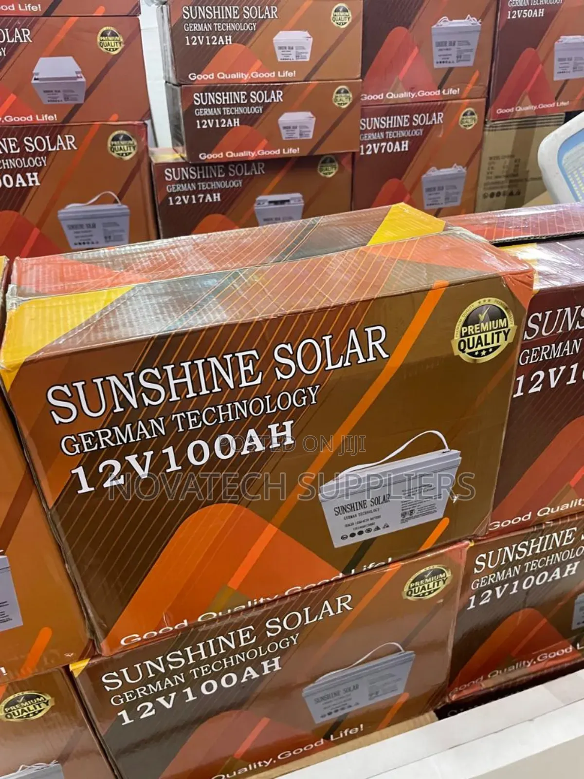 100ah Sunshine German Technology Solar Battery Sakn