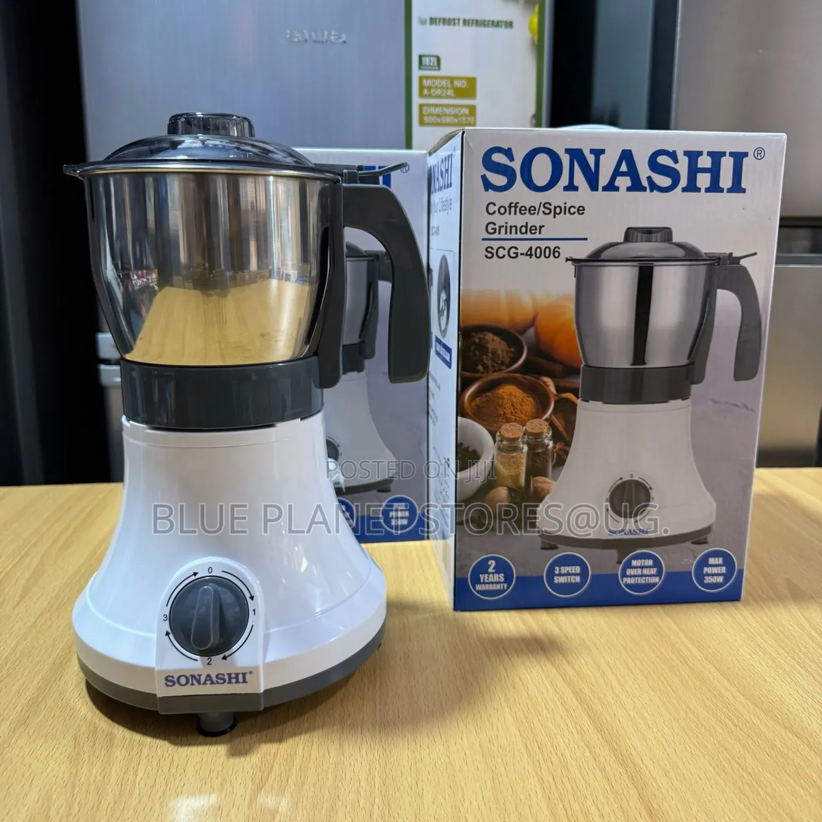 Sonashi Coffee/Spice Grinders \\ 350w \\ SCG-4006