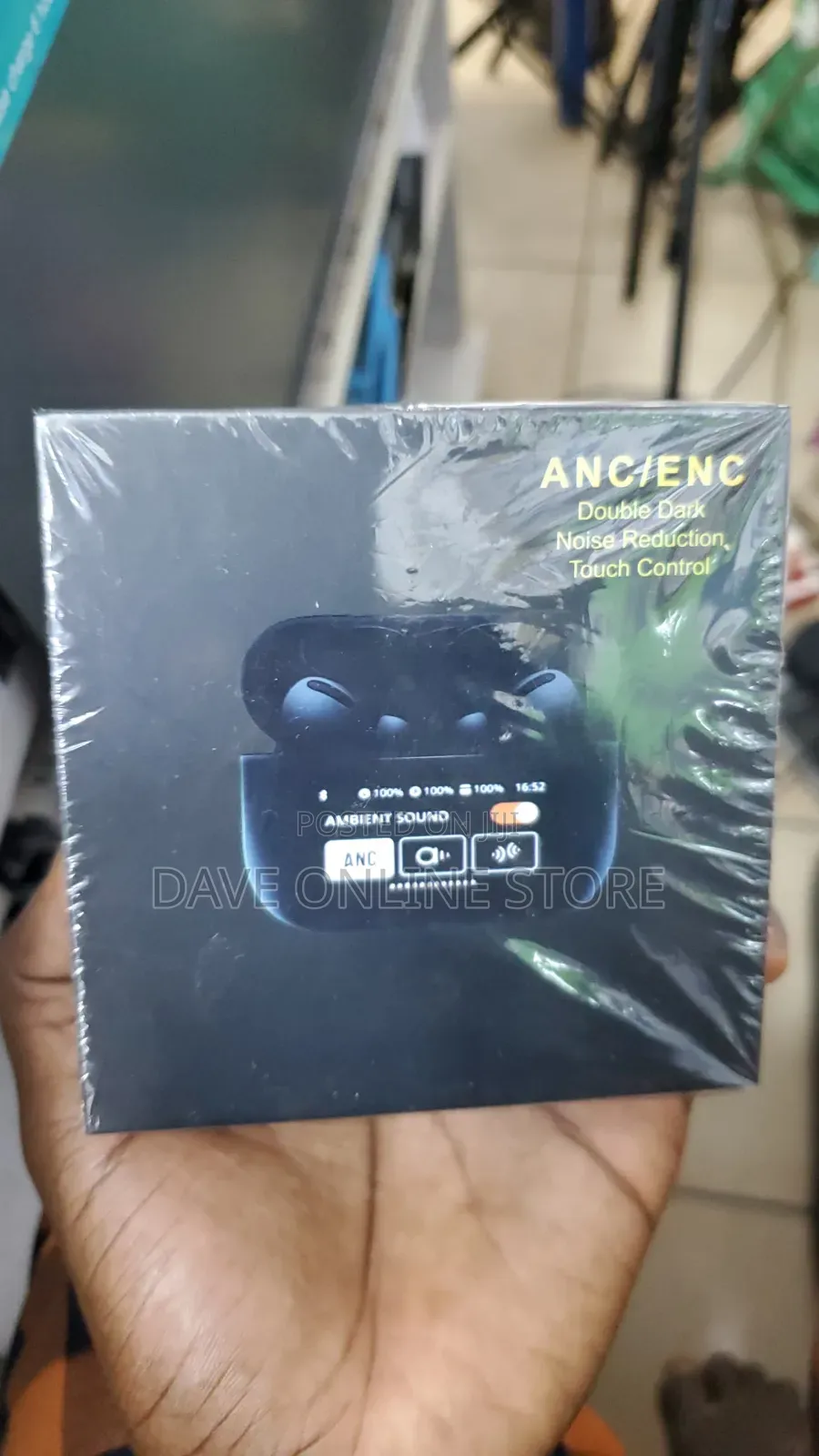 A9 Pro Earbuds Anc Touch Screen Display
