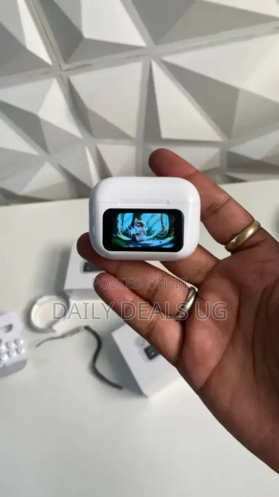 A9 Pro Anc Wireless Touchscreen Airpods With Bluetooth